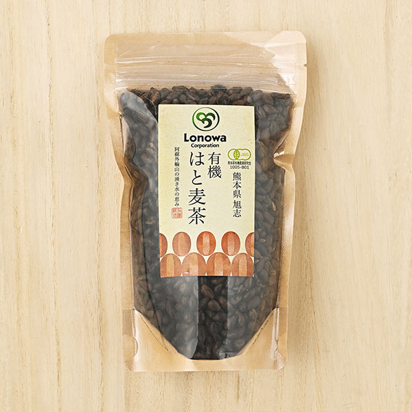 ろのわさんの熊本県菊池市産『有機 はと麦茶』